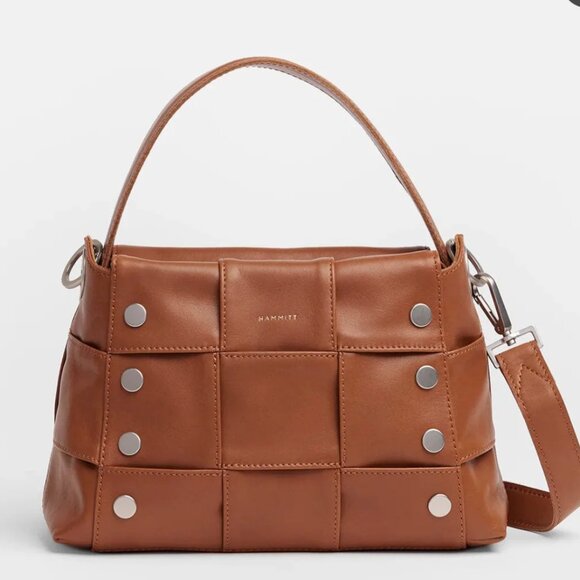 Hammitt Handbags - Hammitt BRYANT MED - Caffe Tan/Brushed Silver